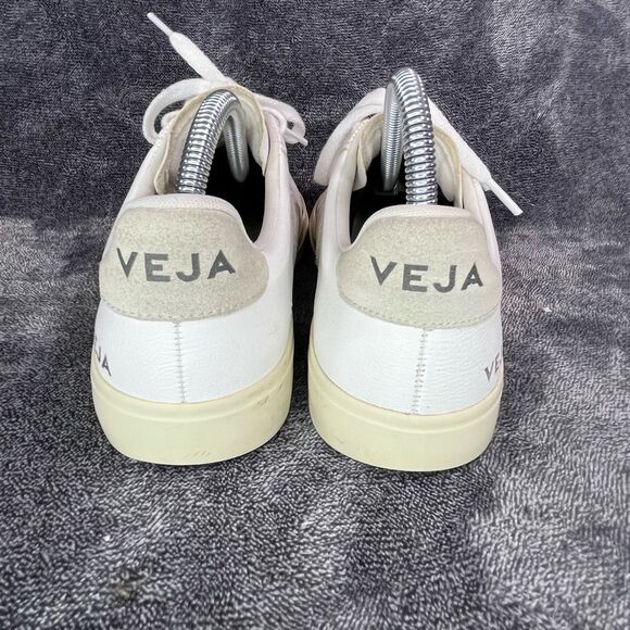Veja Campo Leather White Almond Women’s 9 - Picture 4 of 8